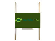 Jednodeska 200 x 120 cm na pylonech - zelená