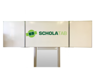 Triptych na AL stojanu - BBBBB (400 x 120 cm)