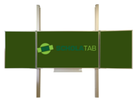 Triptych 400 x 120 cm na pylonech - BZZZB